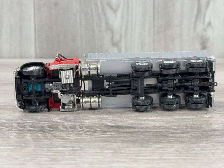 Truck W/Dump Trailer and Pup, 1/64, Custom