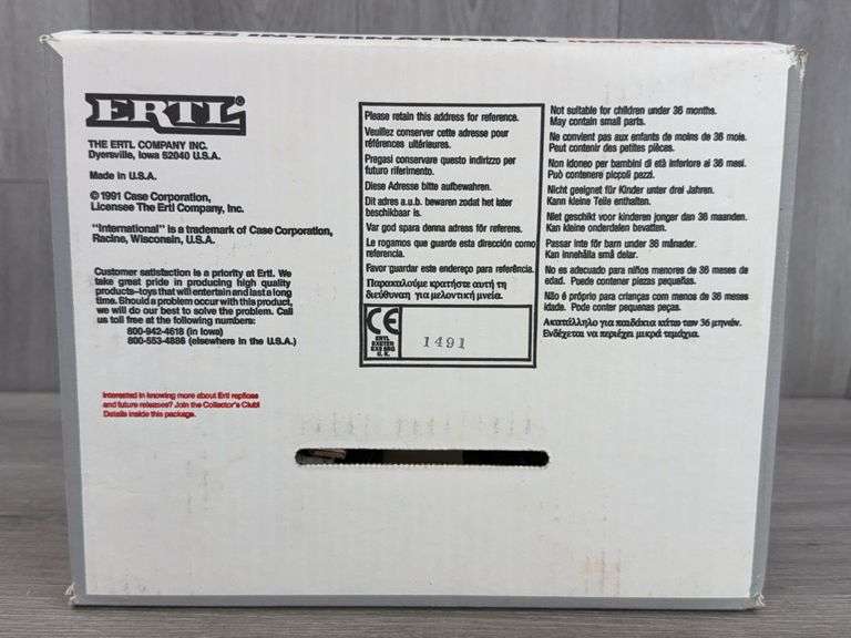 International Farmall 100 Hydro WF ROPS, 1/16, 1991 Special Edition