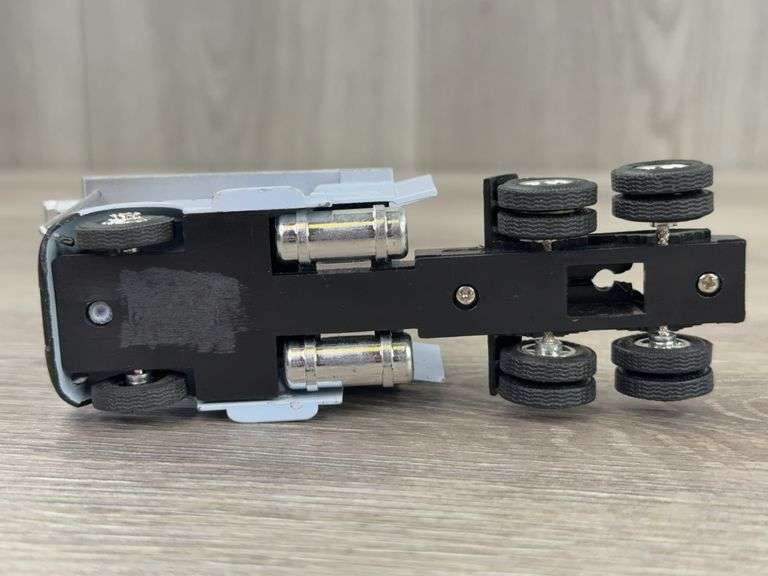 Ford Truck W/Car Hauler & 7 Police Cars, 1/64,  Custom, A-1 Toys