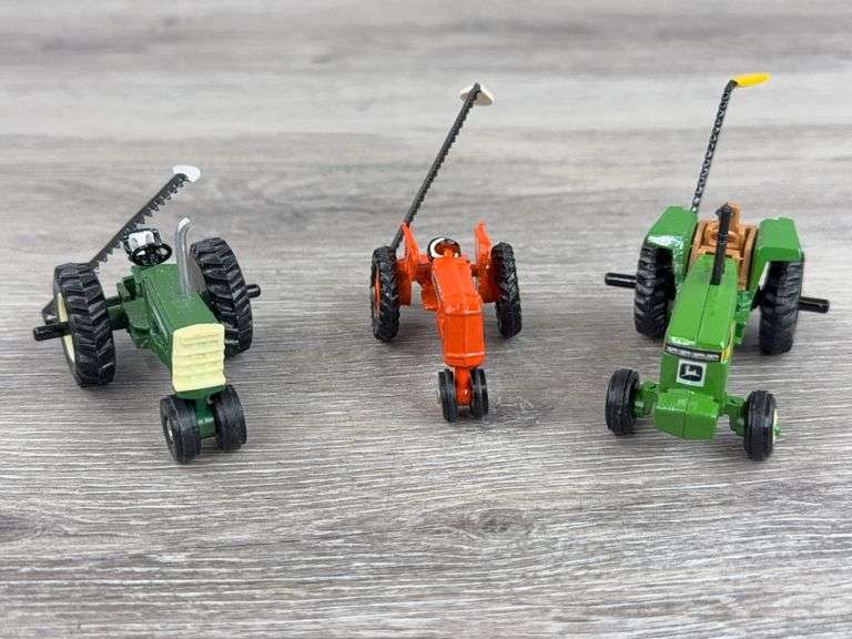 Allis Chalmers NF, John Deere WF & Oliver 1855 NF W/Sickle Mowers, 1/64, Custom