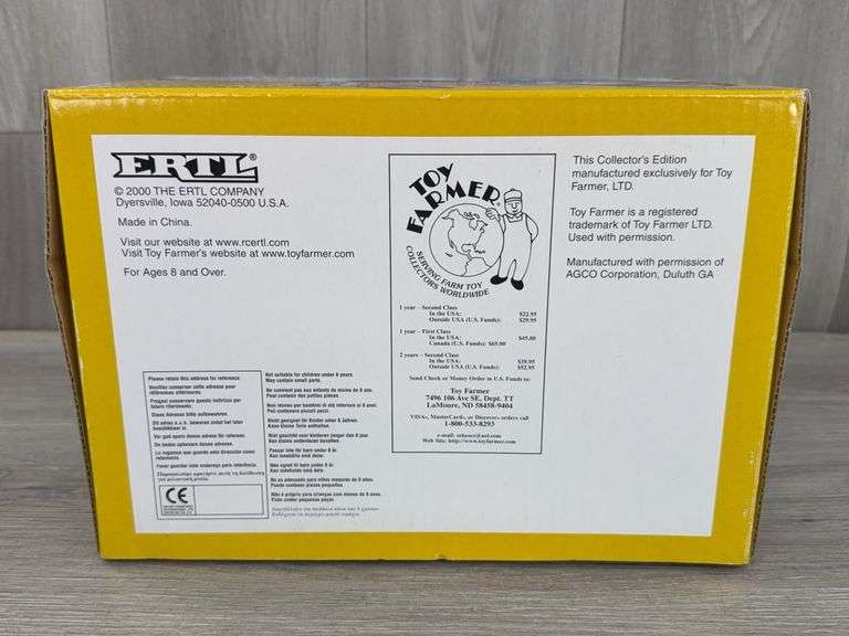 1155 Massey Ferguson Spirit Of America W/Cab WF, 1/16, Toy Farmer