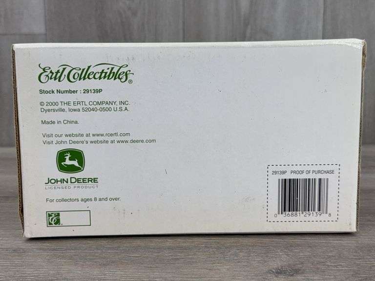 John Deere BN SFW, 1/16, 2000 OH FFA, Ertl Collectibles