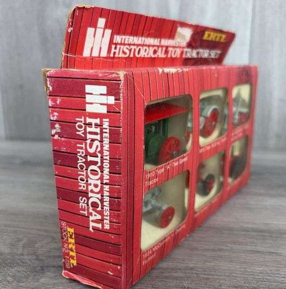 International Harvester Historical Toy Tractor Set