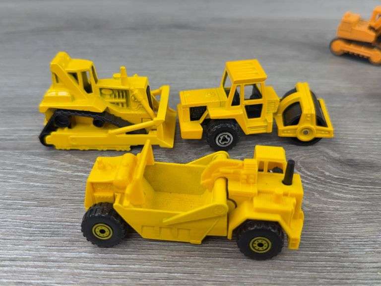 Matchbox & Majorette Construction Equipment, 1/64