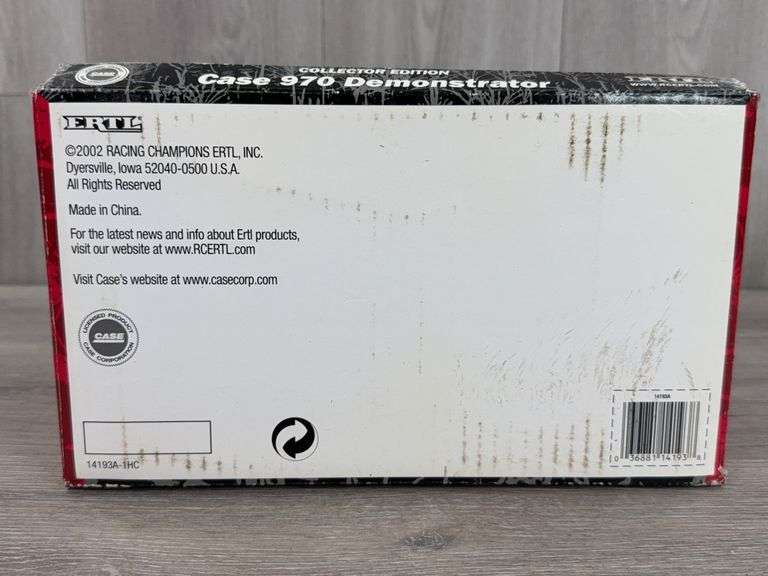 Case 970 Agri King WF Demonstrator, 1/16, Ertl