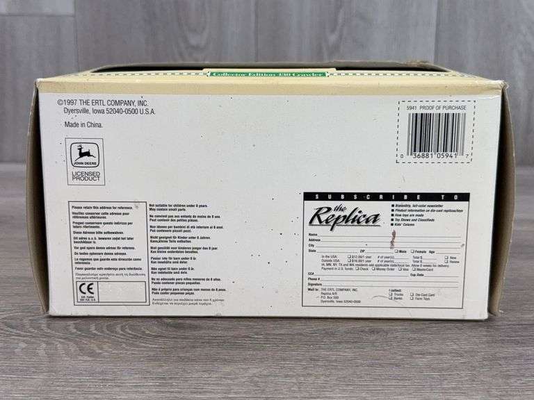 John Deere 430 Crawler, 1/16, 1997 Collector Edition, Ertl