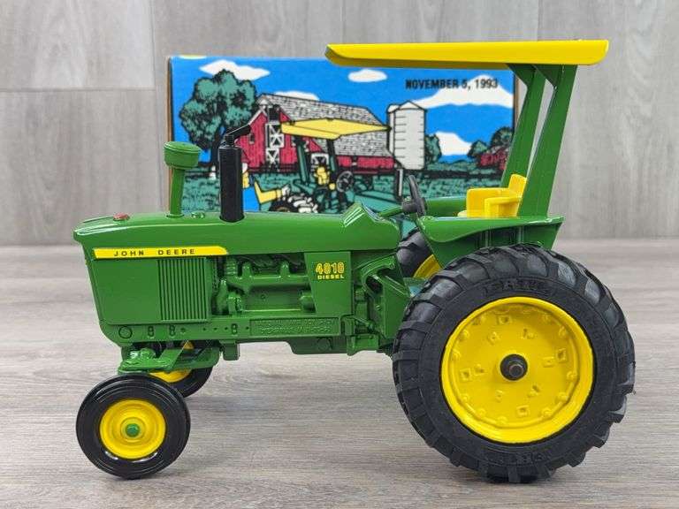 John Deere 4010 Diesel WF ROPS, 1/16, 1993 NFTS, Toy Farmer