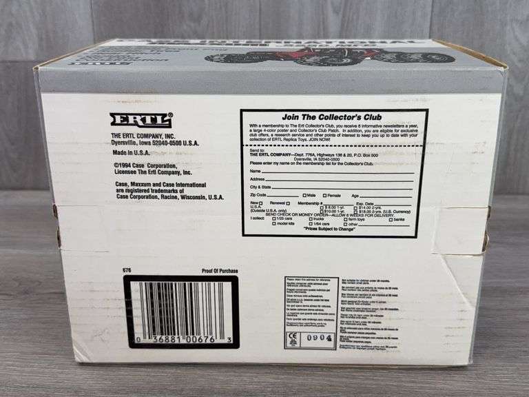 Case International 5250 Maxxum MFD Duals, 1/16, 1994 Collector Edition
