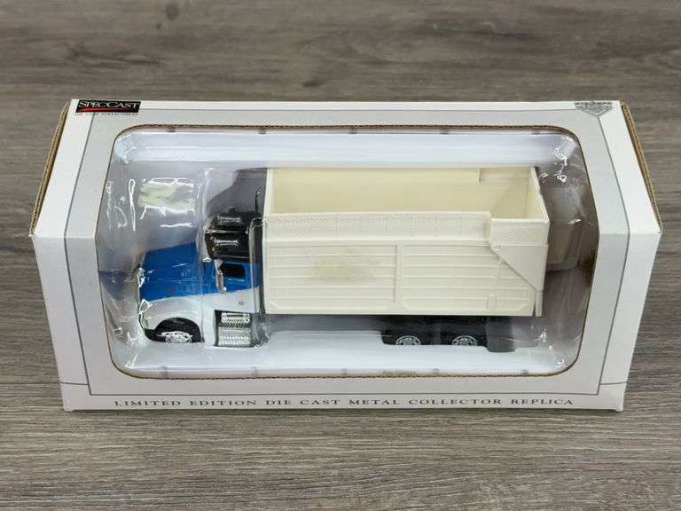 Shell Rotella 385 Peterbilt Van Box Truck, 1/64, SpecCast, Toy Collector Club, Limited Edition