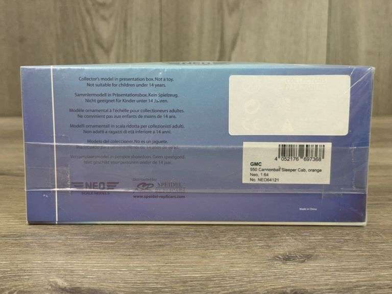 1954 GMC 950 Cannonball Lancer Sleeper Cab, 1:64, NEO Scale Models