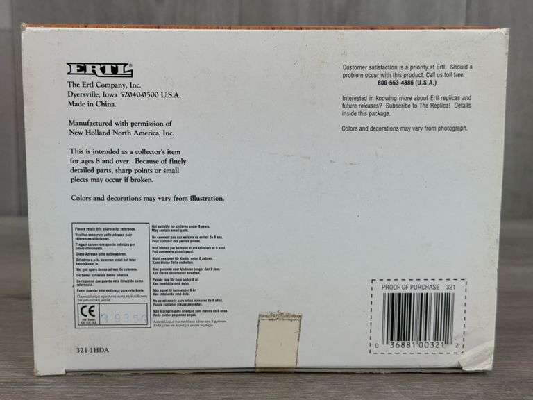 New Holland 100th Anniversary Engine, 1/8, Collector Edition, Ertl