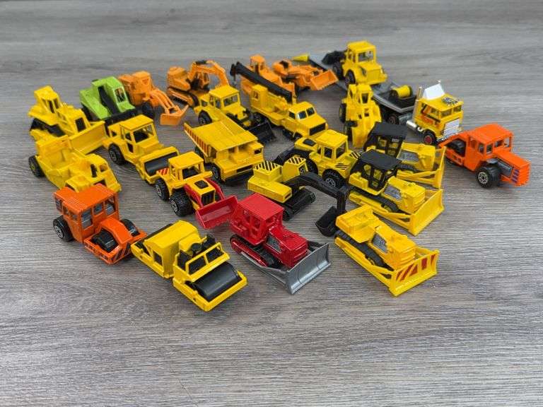 Matchbox & Majorette Construction Equipment, 1/64