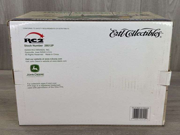 John Deere 4520 Diesel WF Duals, 1/16, 2005 OH FFA