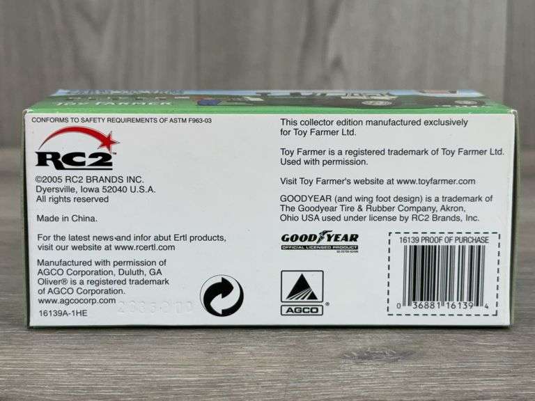 Oliver 2655 4WD Duals, 1/64, Toy Farmer