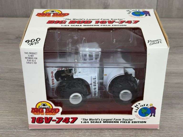 Big Bud 16V-747 4WD Duals, 1/64, Modern Field Edition, Toy Farmer
