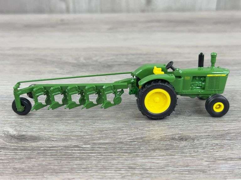 John Deere 5020 WF W/5 Bottom Plow, 1/64, Custom