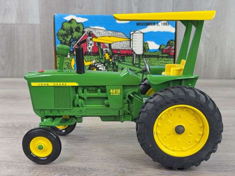 John Deere 4010 Diesel WF ROPS, 1/16, 1993 NFTS, Toy Farmer