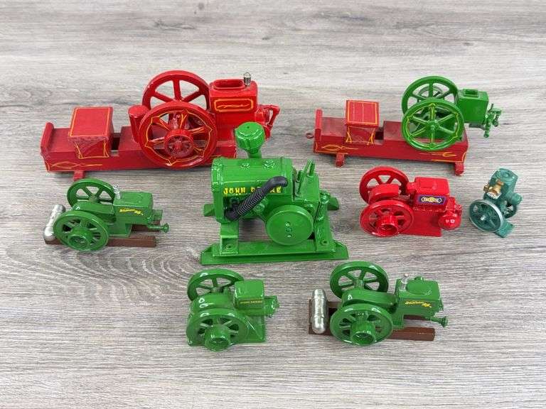 John Deere Waterloo Boy, Thermoil & Ideal Engines, Some SpecCast & Custom, Some Broken Parts