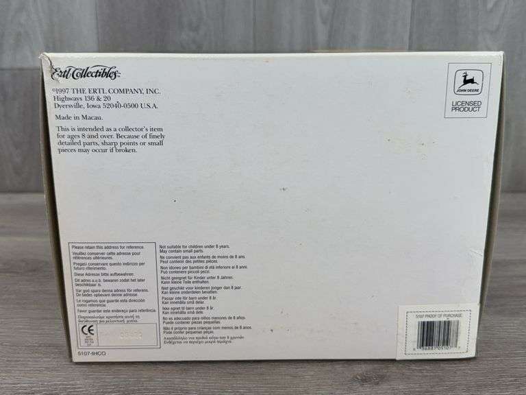 John Deere B NF, 1/16, Precision Classics 12, Ertl Collectibles
