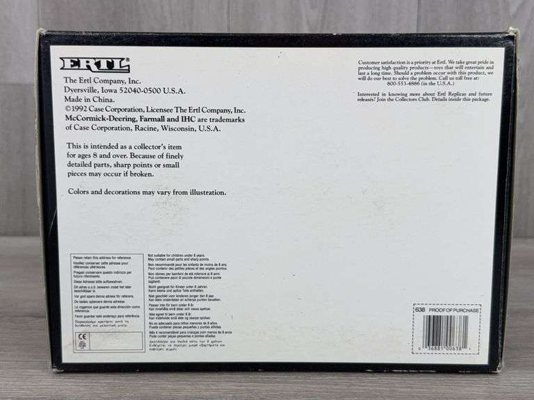 McCormick-Deering Farmall F-20, 1/16, Precision Series 3