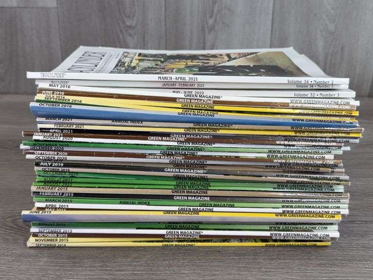 Two-Cylinder & Green Magazines, 2015-2022