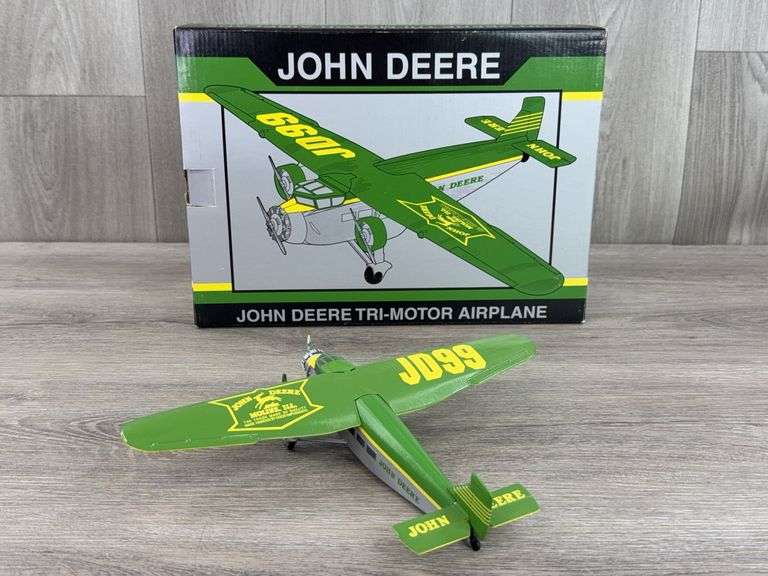 John Deere Ford Tri-Motor Airplane, 8”, Limited Edition