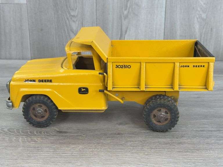 John Deere Dump Truck, 13 1/2” Long, Custom