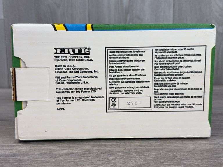 IH McCormick Farmall Super M-TA NF,  1/16, Toy Farmer