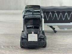 WhiteGMC Plainfield Trucking Truck W/Livestock Trailer-Ertl & Kenworth T600A Truck W/Bottom Dump Trailer-Custom, 1/64