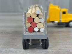 Kenworth T600A Truck W/Flatbed Trailer,  1/64, Custom