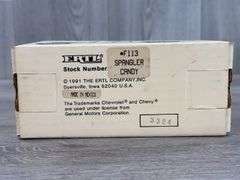 1923 Chevy 1/2 Ton Spangler’s Butter Cremes Truck Bank, 1/25, Ertl, Limited Edition, Missing Key