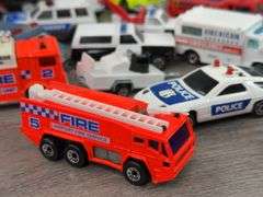 Hot Wheels, Road Champs, Ertl & Matchbox Rescue Vehicles, 1/64