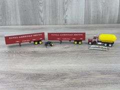 2 Royal American Shows Trailers, Tanker Truck, HO1:87, Promotex