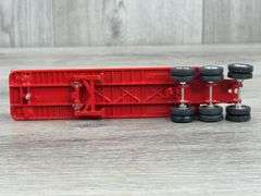 Truck W/Flatbed Trailer W/Pup, 1/64, Custom