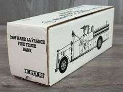 1955 Ward La France Fire Pumper Truck Bank, 1/30, National Farm Toy Show, Ertl