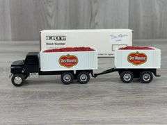 Del Monte Tomato Delivery Truck W/Pup, 1/64, Ertl