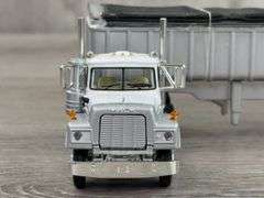 Mack Truck W/Dump Grain Trailer, 1/64, Custom
