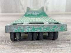 Hubley Kiddie Toy Gooseneck Trailer, 14”