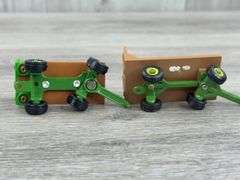 7 Hay Wagons, 1/64, 5 Are Ertl