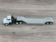 Workhorse Truck W/Drop Deck Trailer, 1/64, Custom, Wilcol Farm Toys