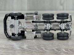 White GMC Tim's Trucking Truck W/Livestock Trailer, 1/64, Ertl