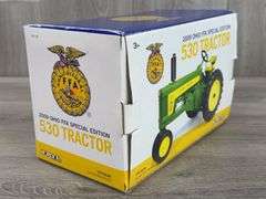 John Deere 530 NF, 1/16, 2009 OH FFA, Ertl, Certificate Of Authenticity