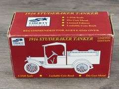1916 Studebaker Spec-Tacular News Tanker Bank, 1/25, Liberty Classics By SpecCast