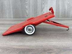 Tru-Scale Tilt Bed Trailer W/Winch, 1/16, Carter, Diecast Rims