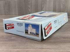 Walthers HO ADM Grain Elevator, 9 1/2 × 13 1/2, Walthers Cornerstone Series, Unsure If Complete