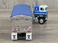 International Transtar Truck W/Bottom Dump Trailer, 1/64, Custom
