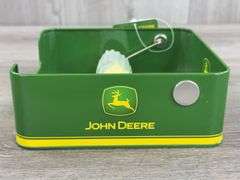 John Deere Napkin Holder, 6 1/2”x6 1/2”
