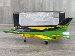 John Deere F-16 Airplane Bank, 1/48, SpecCast Collectibles