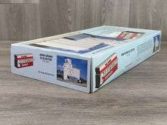 Walthers HO ADM Grain Elevator, 9 1/2 × 13 1/2, Walthers Cornerstone Series, Unsure If Complete