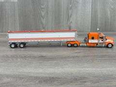 Kenworth Truck W/Bottom Dump Trailer,  1/64, Custom